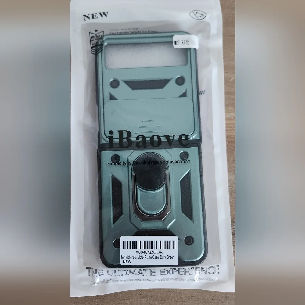 📱 Motorola Razr 2023 Case – Kickstand, Slide Camera Cover, Military Style NWT
